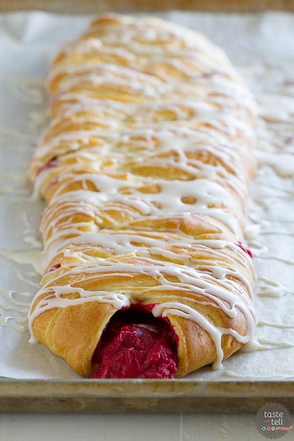 Make any holiday breakfast special with this Red Velvet Cream Cheese Danish.