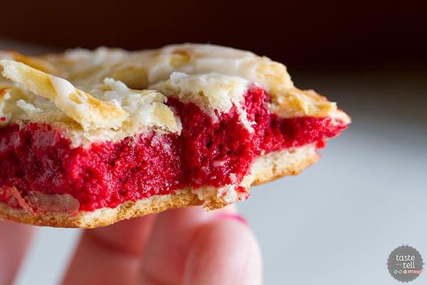 Red velvet madness! This Red Velvet Cream Cheese Danish is filled with a delicious red velvet cream cheese.