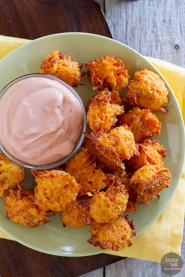 Sweet Potato Tots with Creamy Ketchup