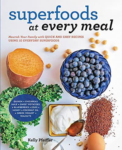 Reveiw of Superfoods at Every Meal plus recipe for Sweet Potato Tots