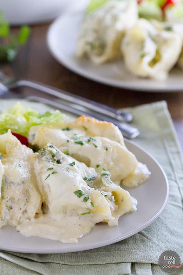 Chicken And Broccoli Stuffed Shells Chicken And Broccoli Stuffed Shells