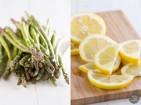 How to make Lemon Cream Sauce Pasta with Asparagus and Peas