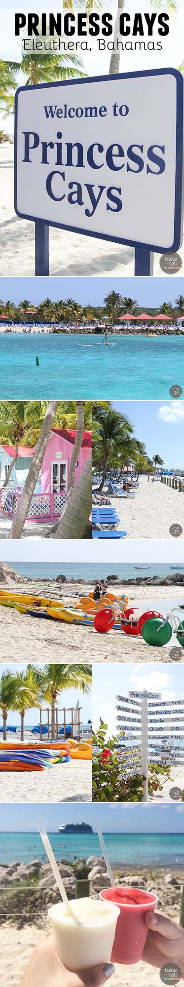 A look at Princess Cays – Princess Cruises exclusive port of call on the island Eleuthera in the Bahamas. Relax on the white sand beaches or participate in a variety of water sports.