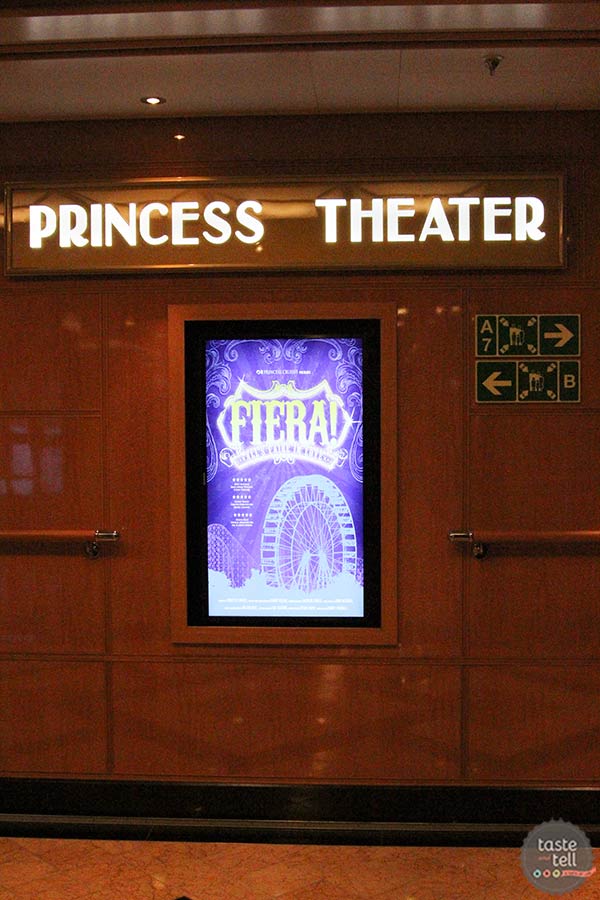 Entertainment on the Regal Princess