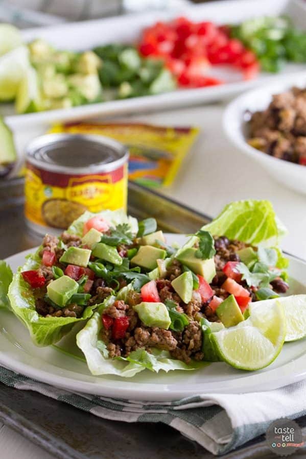 Southwestern Lettuce Wrap Recipe Taste and Tell