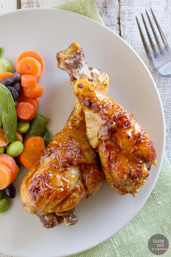 Honey Balsamic Drumsticks Taste and Tell
