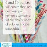 100 Best Smoothies for Kids