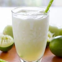 Perfect for summer, this Honeydew Lime Smoothie is sweet and a bit tart and full of melon flavor.