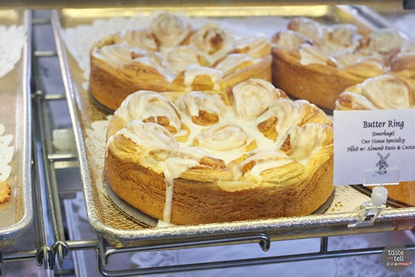 Pastries from Mortensen's Danish Bakery in Solvang, CA