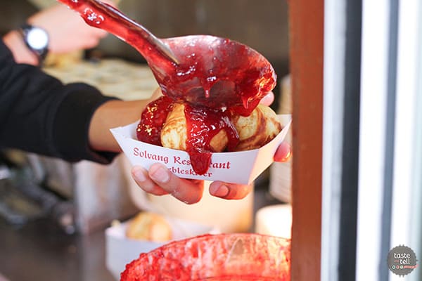 Aebleskiver in Solvang, California