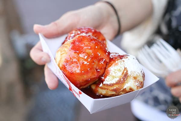 Aebleskiver in Solvang, California