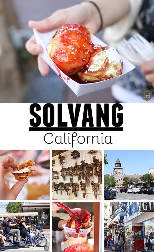 A look at Solvang, California on www.tasteandtellblog.com