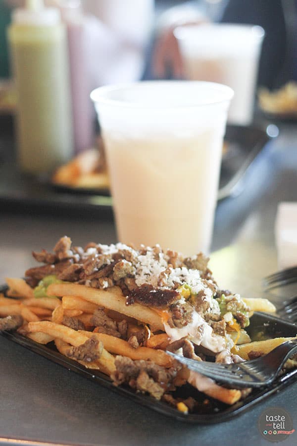 Carne Asada Fries from Lolitas at the Park in San Diego, CA