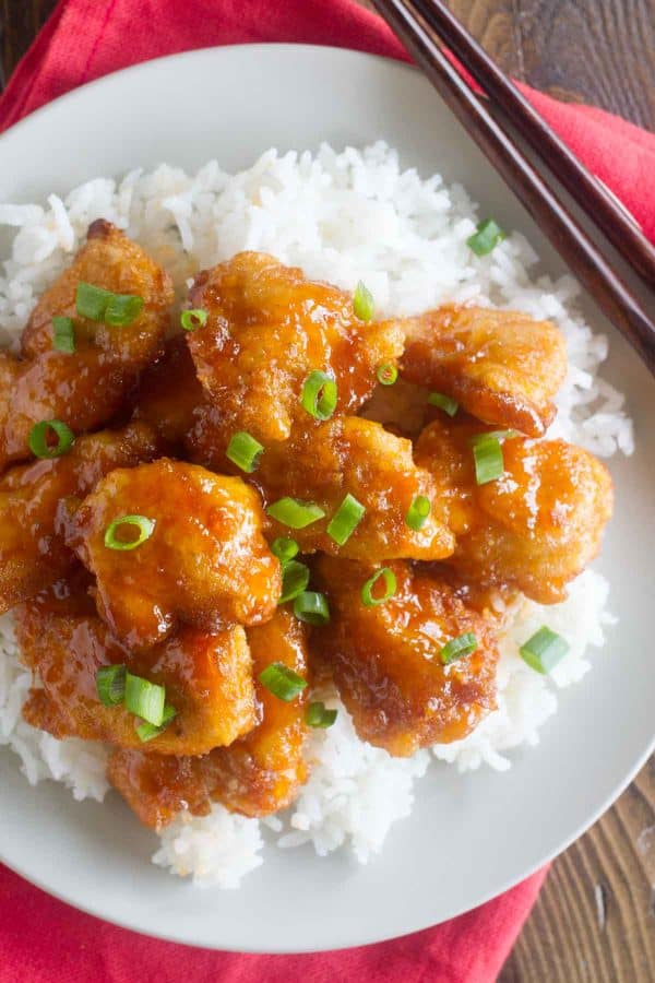Homemade Sweet and Sour Chicken