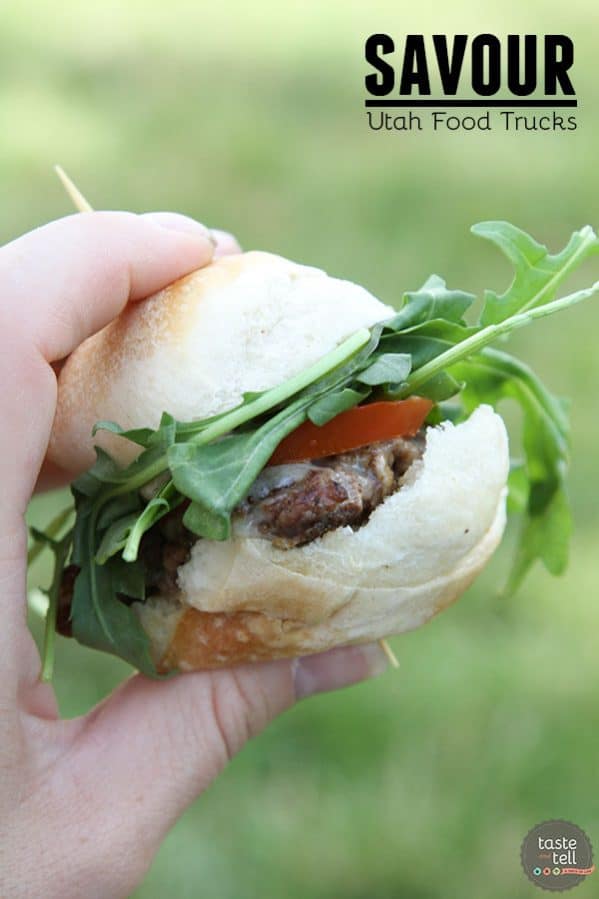 Savour - Utah food truck making fresh, homemade food, specializing in sliders with seasonal ingredients.