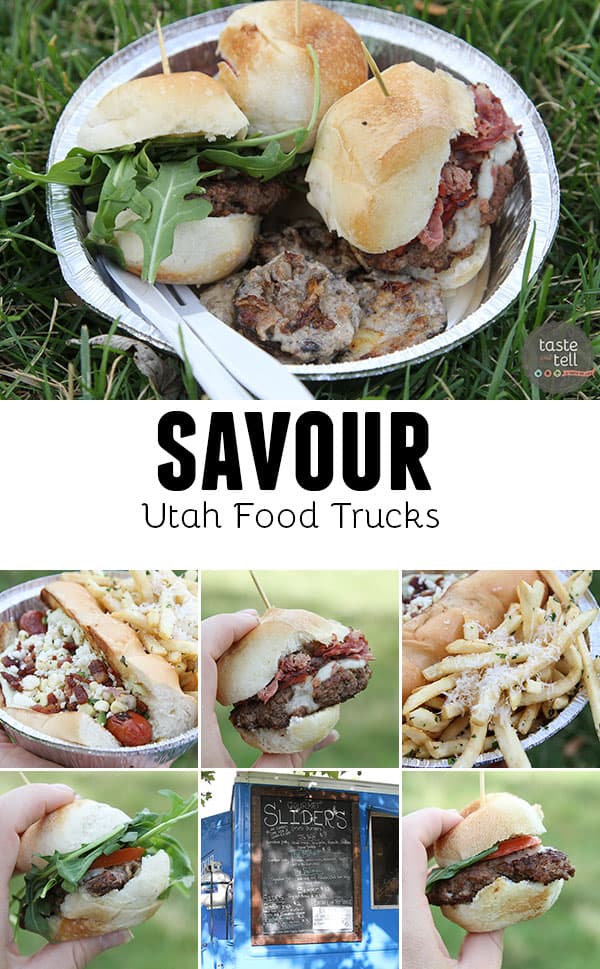 Savour - Utah food truck making fresh, homemade food, specializing in sliders with seasonal ingredients.