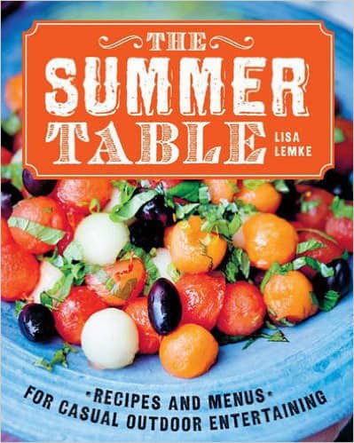 A review of The Summer Table by Lisa Lemke plus a Pan Fried Banana Split Recipe.