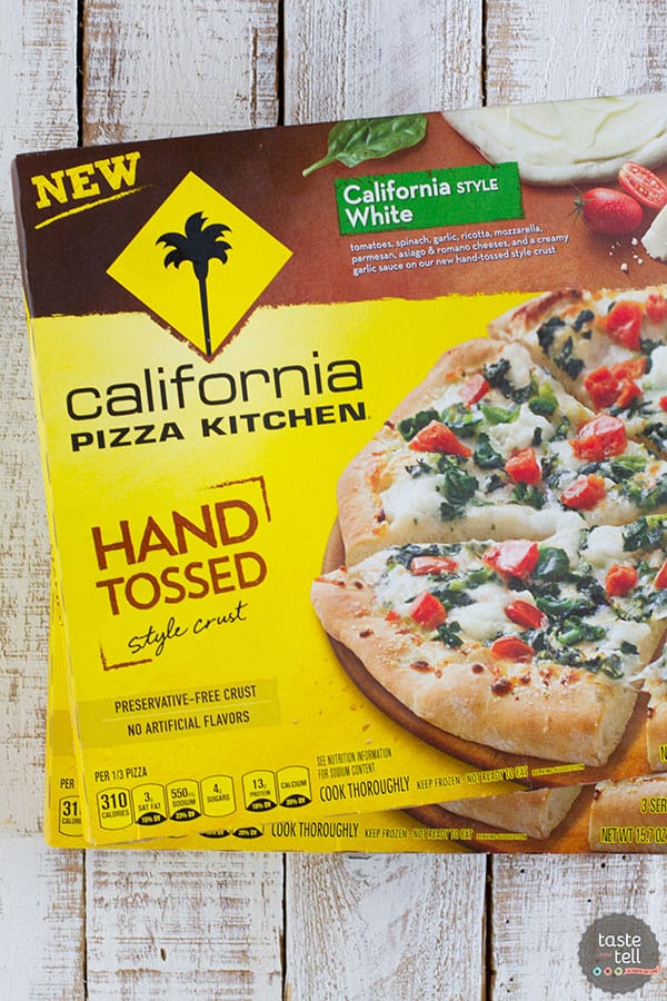 White Cheese Dip plus California Pizza Kitchen Hand Tossed Style Crust Pizza