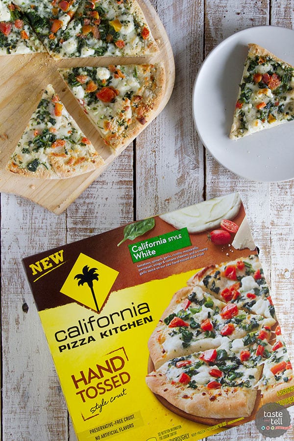 California Pizza Kitchen Hand Tossed Style Crust California Style White Pizza