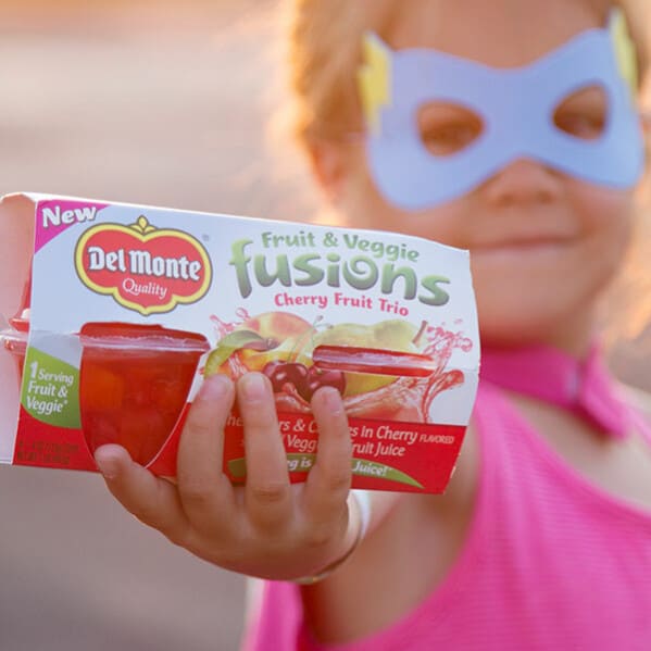 Making Lunchtime SUPER with Del Monte® Fusions