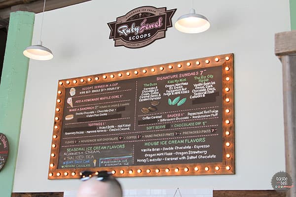 Taste and Tell's Guide to Where to eat in Portland, OR - Ruby Jewel Scoops