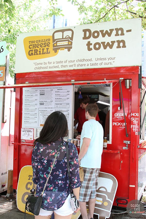 Taste and Tell's Guide to Where to eat in Portland, OR - The Grilled Cheese Grill Food Trailer