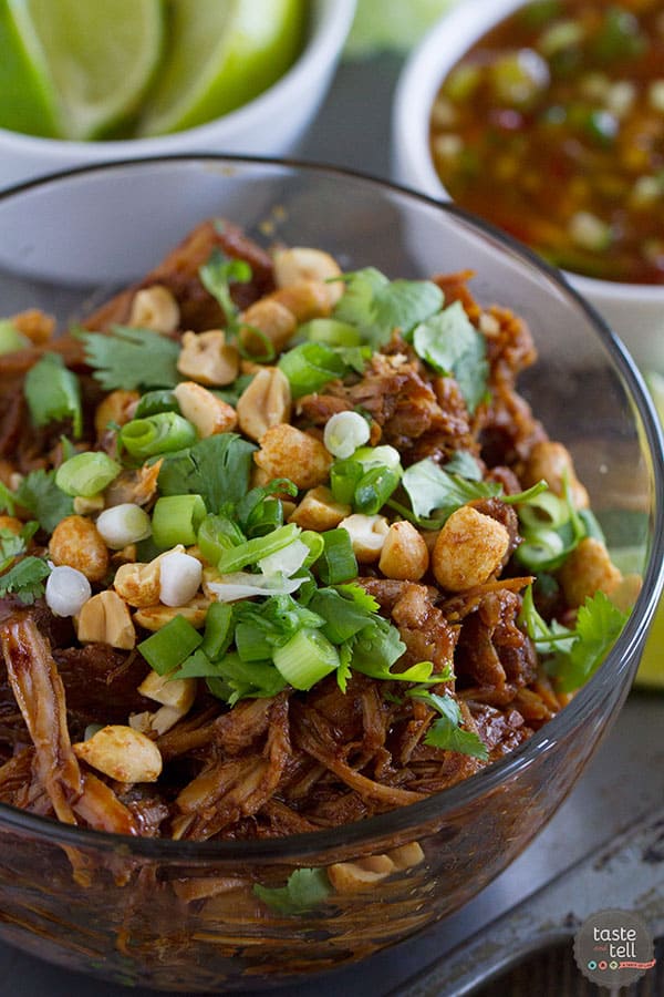 Recipe for BBQ Pork Lettuce Cups