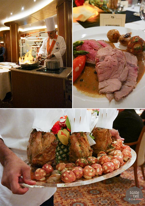 Food Aboard the Ruby Princess - the food on Princess Cruises is pretty amazing!