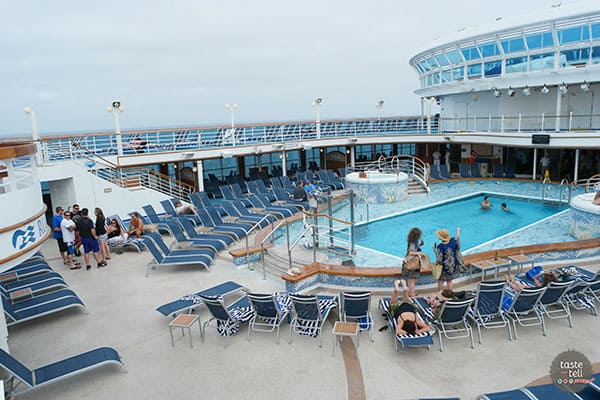 A look at the Ruby Princess - on of the Princess Cruises ships.