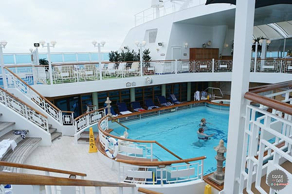 A look at the Ruby Princess - on of the Princess Cruises ships.