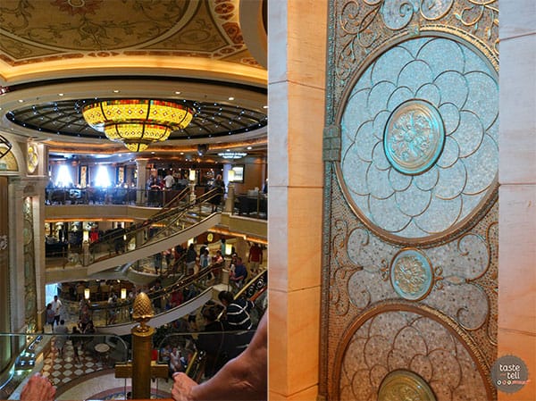 A look at the Ruby Princess - on of the Princess Cruises ships.