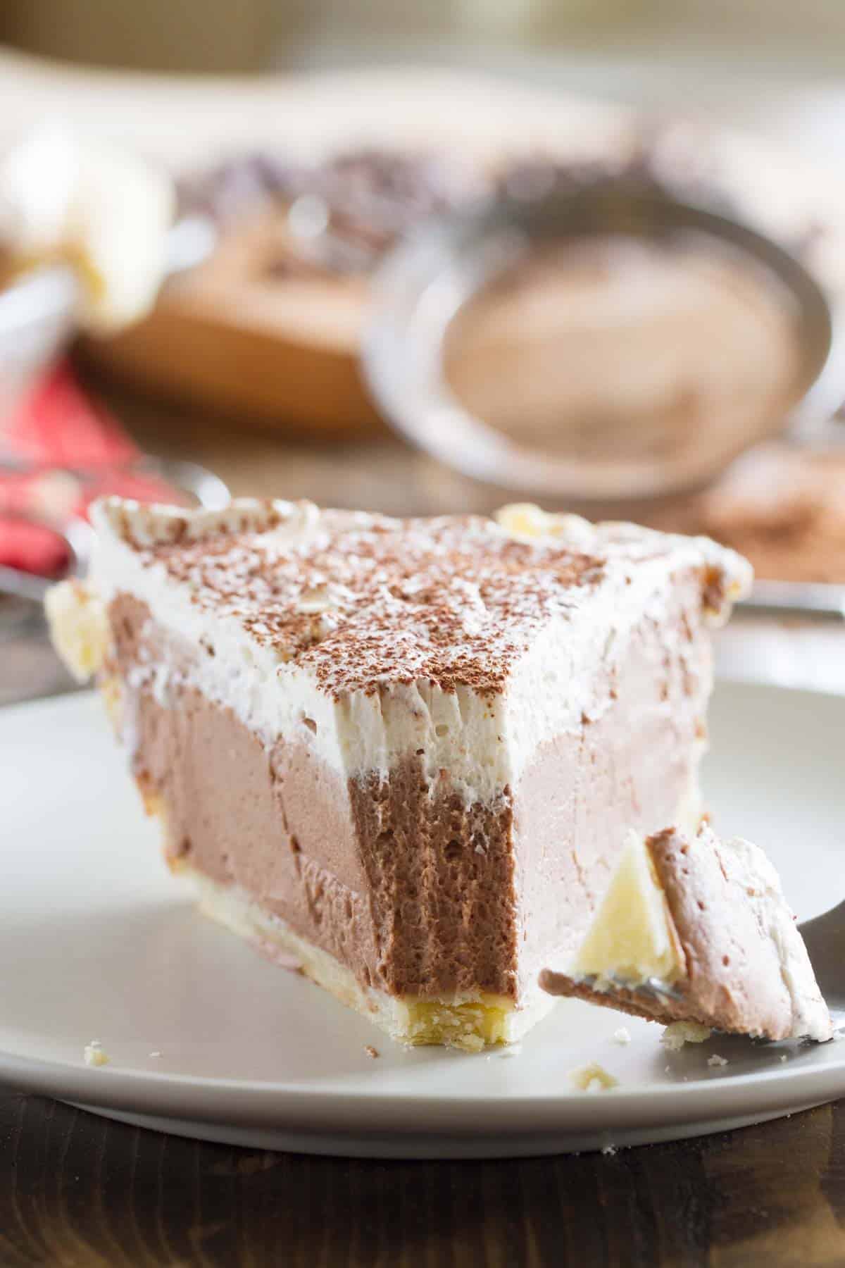Easy Chocolate Cream Pie from Scratch - Taste and Tell