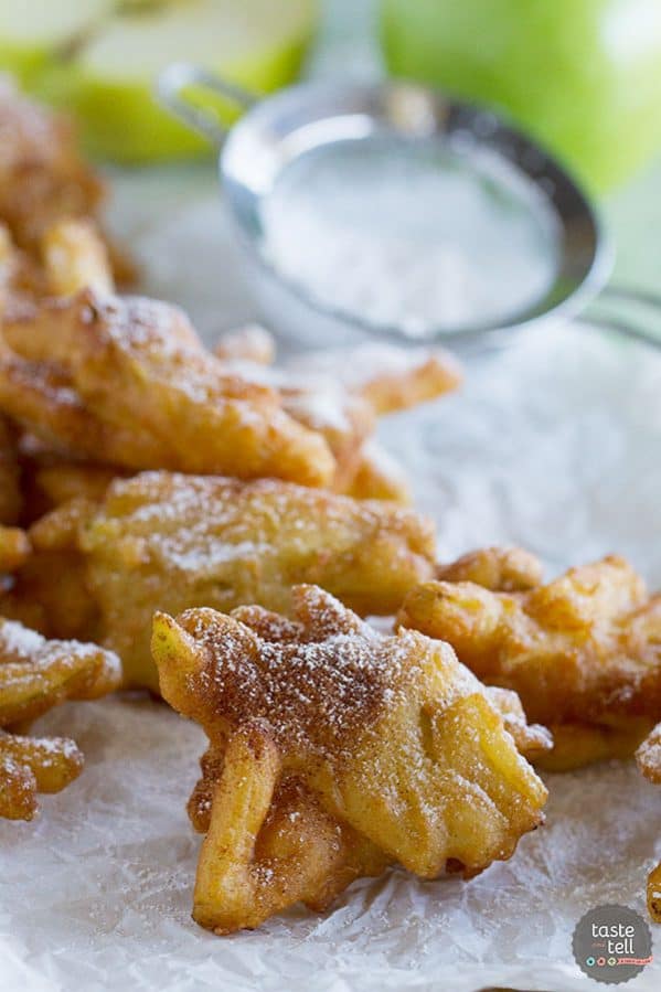 A few simple ingredients come together to make this Cinnamon Apple Fritter Recipe - filled with lots of fresh apples and the perfect amount of spice.