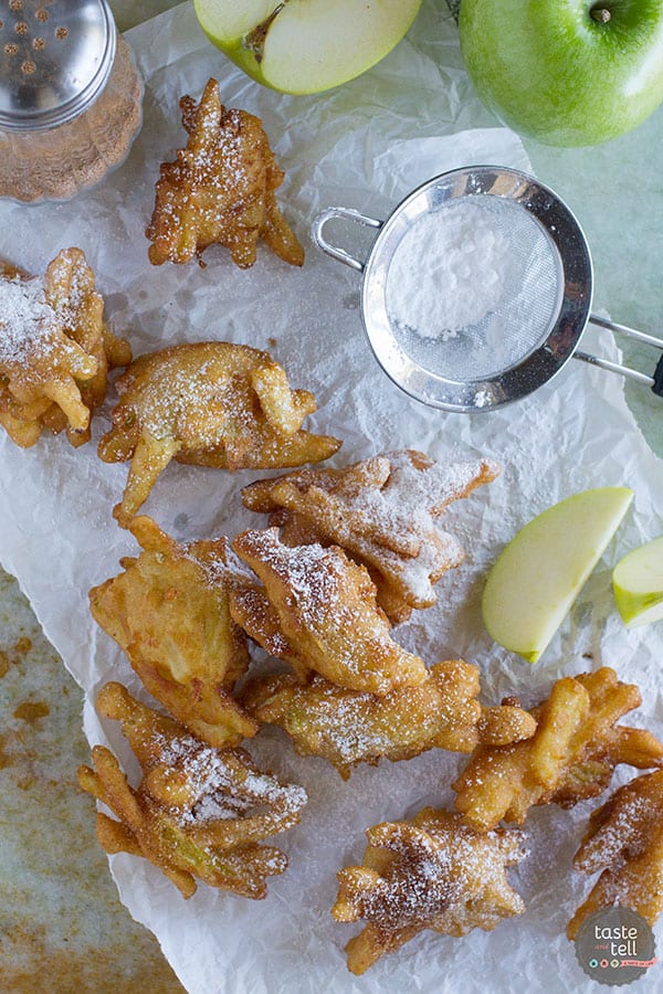 A few simple ingredients come together to make this Cinnamon Apple Fritter Recipe - filled with lots of fresh apples and the perfect amount of spice.