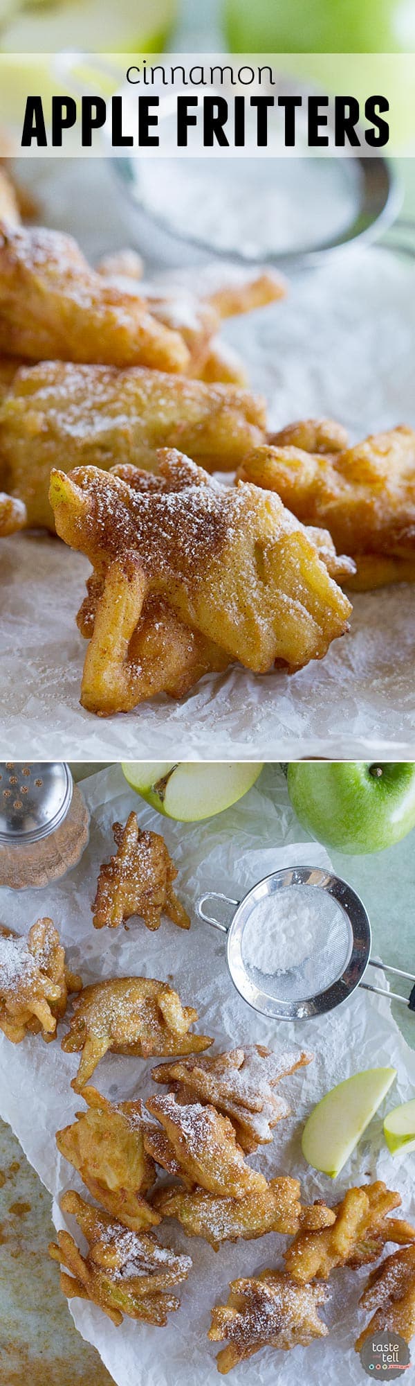 A few simple ingredients come together to make this Cinnamon Apple Fritter Recipe - filled with lots of fresh apples and the perfect amount of spice.