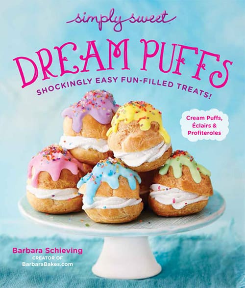 A review of Simply Sweet Dream Puffs, plus a recipe for Lemon Meringue Eclairs.