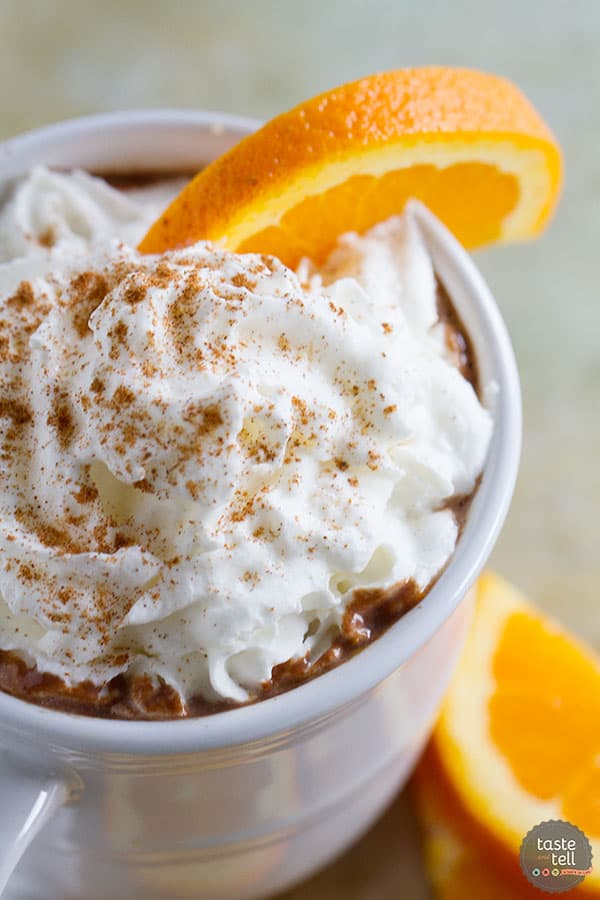 Spiced Orange Hot Chocolate - Gourmet Hot Chocolate 2 Ways!