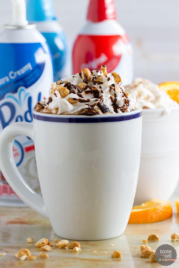 Peanut Butter Caramel Hot Chocolate - Gourmet Hot Chocolate 2 Ways!