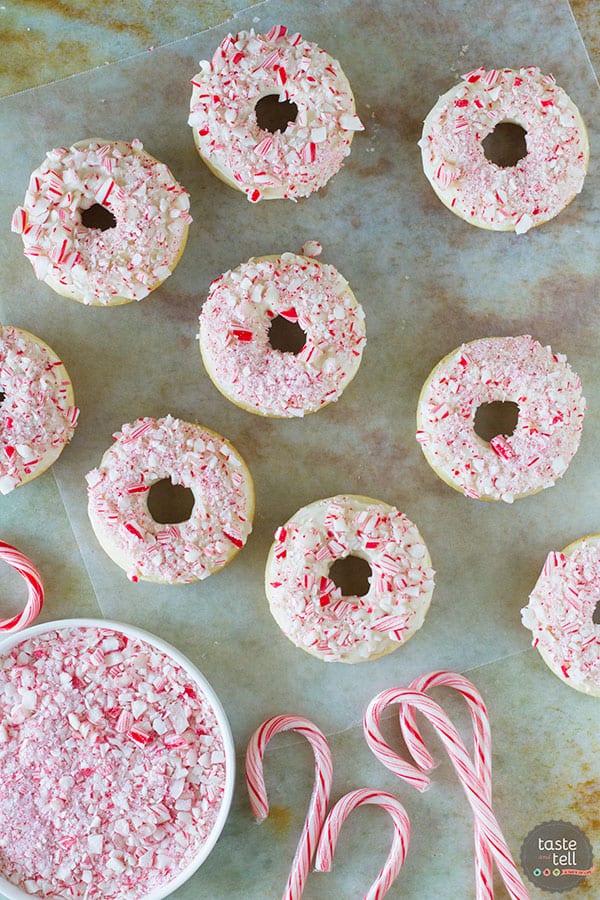 Baked Peppermint Donuts Recipe