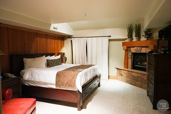 room with king bed at the lodges at deer valley