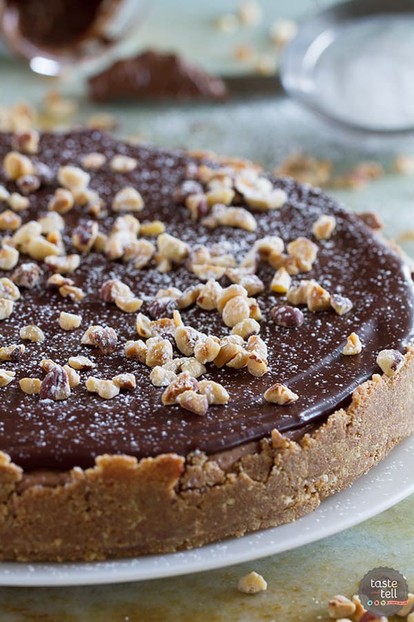 No Bake Nutella Cheesecake Taste And Tell