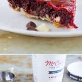 Can’t decide between a pie or a cookie? Get the best of both worlds with this Red Velvet Cookie Pie. This is the perfect holiday pie!