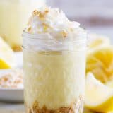 Sweet and creamy, these Coconut Lemon Pudding Parfaits are perfect for sharing with friends and family. And the pudding is super easy and made from scratch!