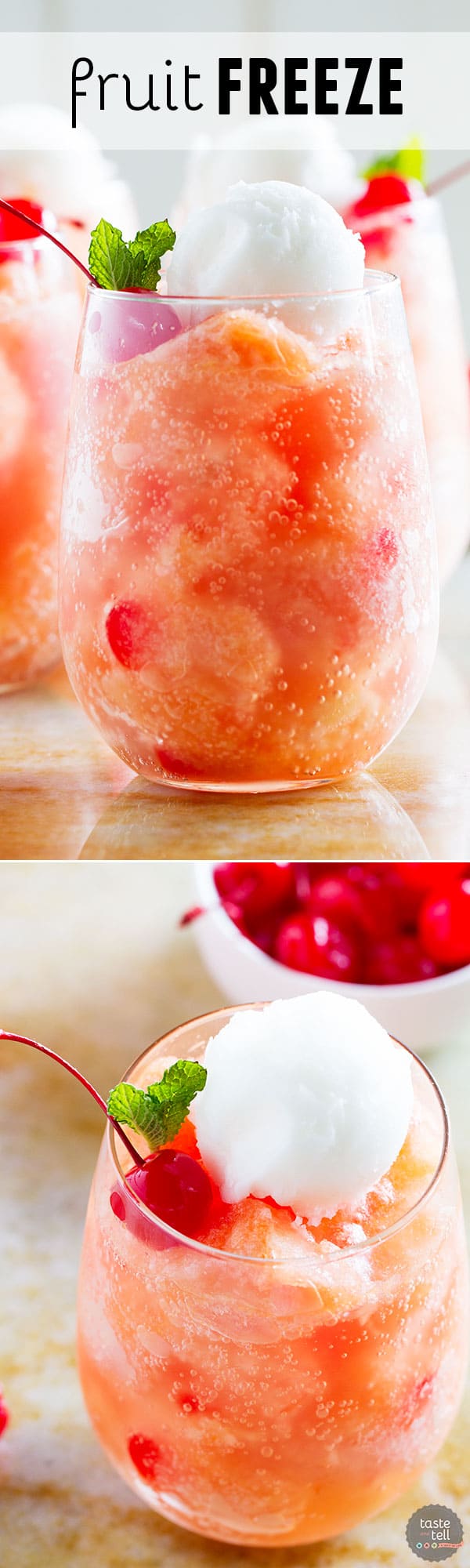 Perfect for a party, this Fruit Freeze is easy to make ahead and is a special treat for a crowd.