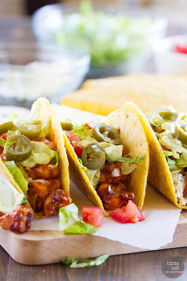Bold Ranch Spicy Chicken Tacos Taste and Tell