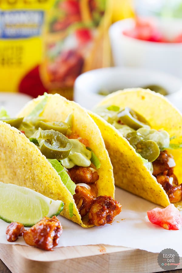Bold Ranch Spicy Chicken Tacos Taste and Tell