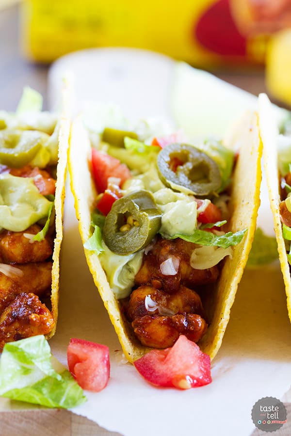 Bold Ranch Spicy Chicken Tacos Taste and Tell
