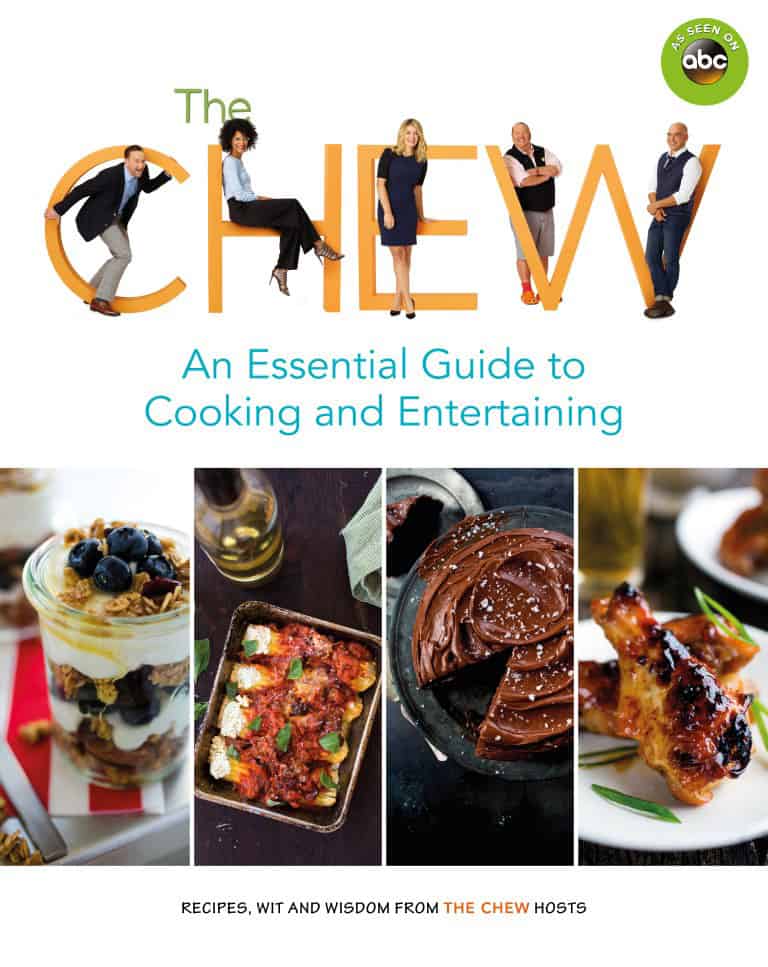 A review of The Chew: An Essential Guide to Cooking and Entertaining plus a recipe for Baked Egg, Bacon and Cheese Boats.