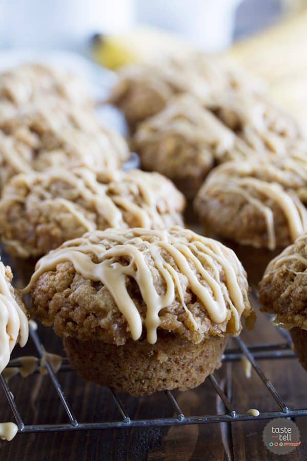 This Peanut Butter Banana Bran Muffin Recipe just may become your new favorite muffin! They are hearty and filling with the perfect peanut butter and banana flavor.