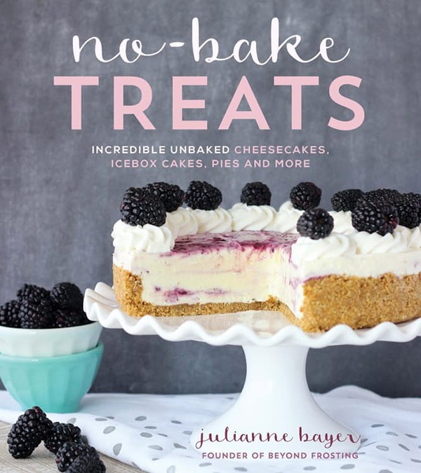 A review of No-Bake Treats by Julianne Bayer, plus a recipe for Peanut Butter Banana Icebox Cake.